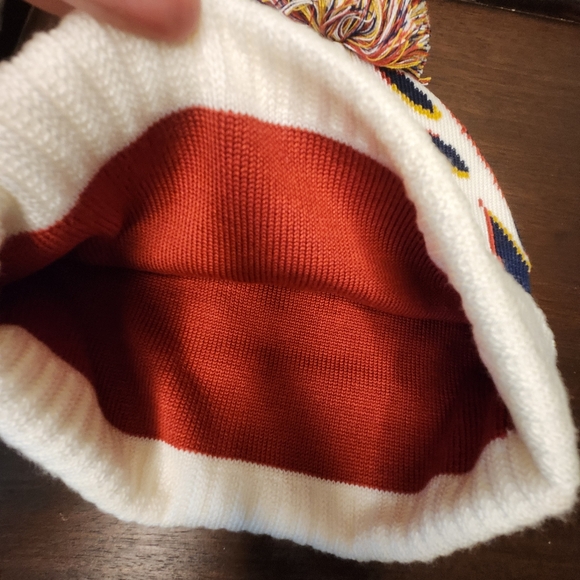 Miller Lite Winter Beanie Hat OSFA Miller Products Nordic Pom Blue Winter NWOT - Picture 3 of 7